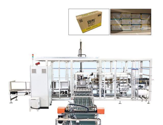 Tissue carton packing machine is more streamlined production process
