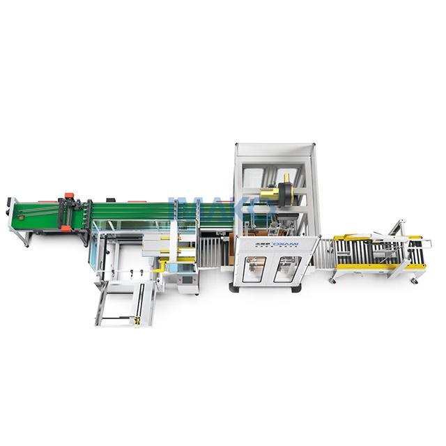 automatic cartoning production line video