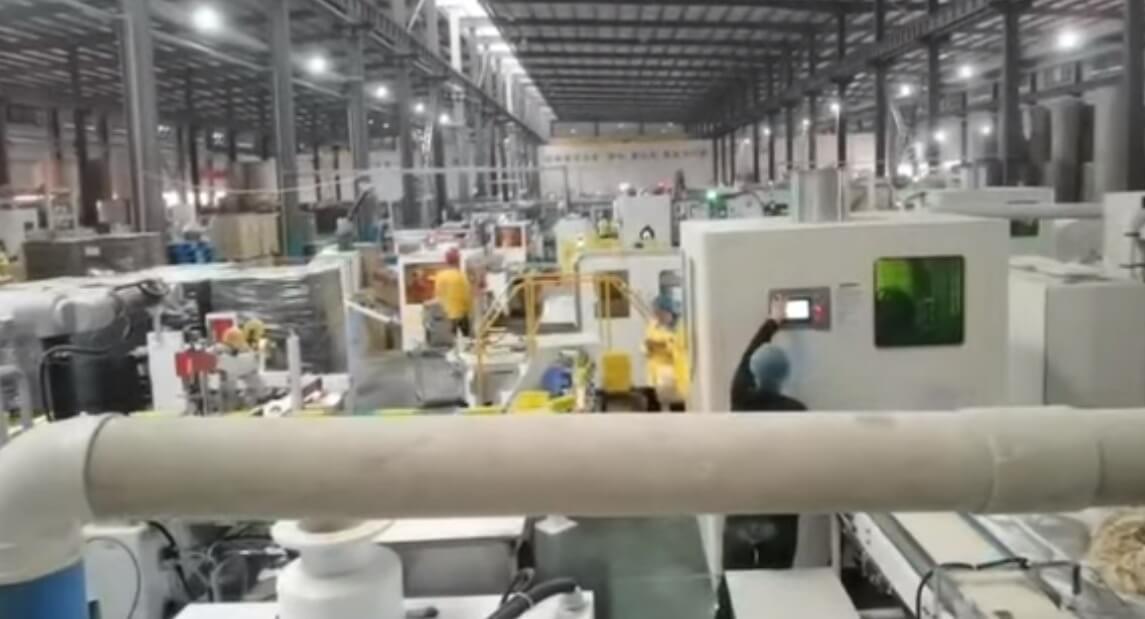 tissues palletize robert automated machinery video